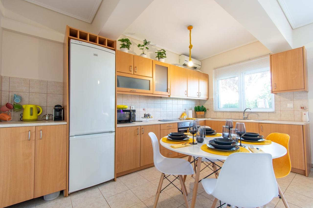 Yelayellow House Near To Airport, Rafina Port And Metropolitan Expo 아르테미다 외부 사진