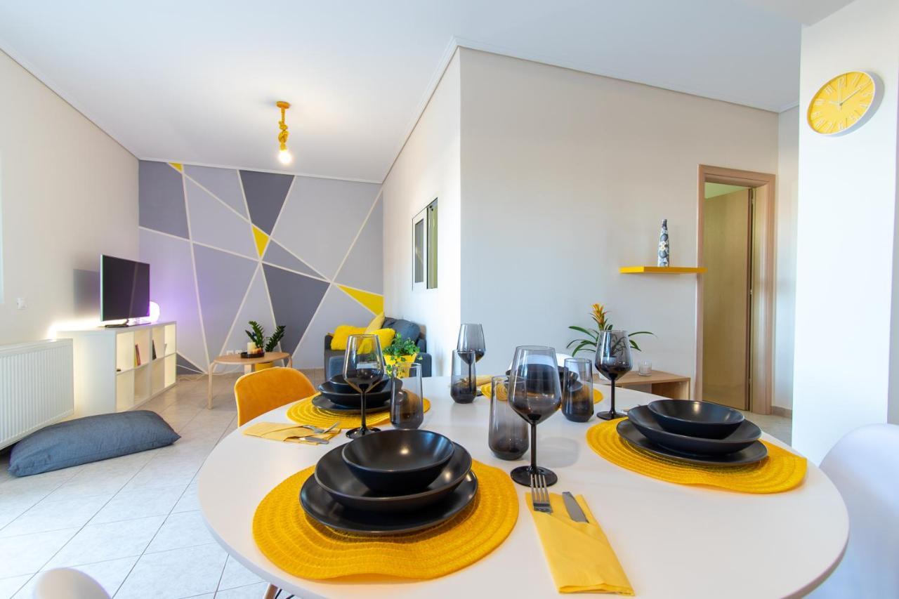 Yelayellow House Near To Airport, Rafina Port And Metropolitan Expo 아르테미다 외부 사진